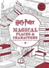 Harry Potter Magical Places & Characters Postcard Colouring Book : 20 postcards to colour - Book