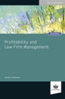 Profitability and Law Firm Management - Book