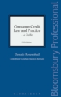 Consumer Credit Law and Practice - A Guide - Book