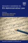 Research Handbook on EU Administrative Law - eBook