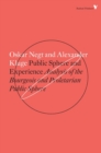 Public Sphere and Experience : Analysis of the Bourgeois and Proletarian Public Sphere - Book