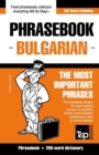 English-Bulgarian phrasebook and 250-word mini dictionary - Book
