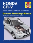 Honda CR-V Petrol & Diesel (02 - 06) Haynes Repair Manual - Book