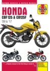 Honda CBF125 & CB125F ('09 To '17) - Book