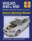 Volvo S40 & V50 Petrol & Diesel (Mar '04-'13) Haynes Repair Manual - Book