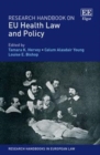 Research Handbook on EU Health Law and Policy - eBook