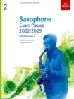 Saxophone Exam Pieces from 2022, ABRSM Grade 2 : Selected from the syllabus from 2022. Score & Part, Audio Downloads - Book