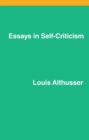 Essays on Self-Criticism - Book