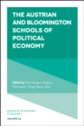 The Austrian and Bloomington Schools of Political Economy - Book