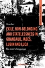 Exile, Non-Belonging and Statelessness in Grangaud, Jabes, Lubin and Luca : No Mans Language - Book