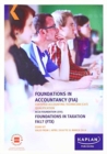 FTX Foundation in Taxation (FA17) - Exam Kit - Book