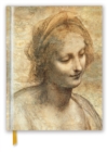 Leonardo da Vinci: Detail of the Head of the Virgin (Blank Sketch Book) - Book