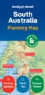 Lonely Planet South Australia Planning Map - Book