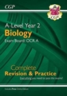 A-Level Biology: OCR A Year 2 Complete Revision & Practice with Online Edition (For exams in 2024) - Book