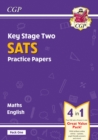 KS2 Maths & English SATS Practice Papers: Pack 1 - for the 2024 tests (with free Online Extras) - Book