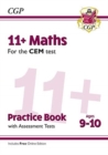 11+ CEM Maths Practice Book & Assessment Tests - Ages 9-10 (with Online Edition) - Book