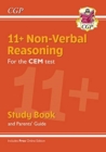 11+ CEM Non-Verbal Reasoning Study Book (with Parents’ Guide & Online Edition) - Book