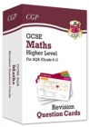GCSE Maths AQA Revision Question Cards - Higher - Book
