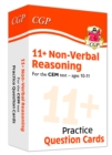 11+ CEM Non-Verbal Reasoning Practice Question Cards - Ages 10-11 - Book