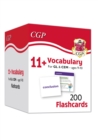 11+ Vocabulary Flashcards for Ages 9-10 - Pack 1 - Book