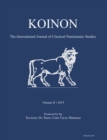 KOINON II, 2019 : The International Journal of Classical Numismatic Studies - Book