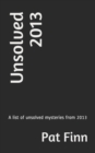 Unsolved 2013 - Book