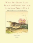 Wall Art Made Easy : Ready to Frame Vintage Audubon Prints Vol 5: 30 Beautiful Illustrations to Transform Your Home - Book