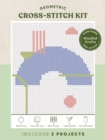 Mindful Crafts: Geometric Cross-Stitch Kit - Book