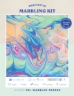 Mindful Crafts: Meditative Marbling Kit - Book