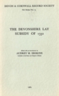 The Devonshire Lay Subsidy of 1332 - eBook