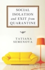 Social Isolation and Exit from Quarantine - Book