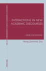 Interactions in New Academic Discourses : Genre and Discipline - Book