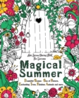 Magical Summer : Anti Stress Coloring Book For Everyone. Beautiful Scenes - Sea of Flowers, Enchanting Trees, Fabulous Animals and more... - Book