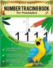 Number Tracing book for Preschoolers : Practice for Kids with Pen Control, Line Tracing, Letters, and More! Learning the easy Maths for kids. Ages 3-5 - Book