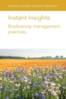 Instant Insights: Biodiversity Management Practices - Book