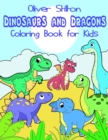 Dinosaurs and Dragons Coloring Book for Kids : Fantastic Activity Book and Amazing Gift for Boys, Girls, Preschoolers, ToddlersKids. With 80 Unique Pages! Draw Your Own Background and Color it too! - Book