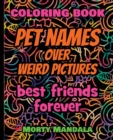 Coloring Book - Pet Names over Weird Pictures - Painting Book for Smart Kids or Stupid Adults : 100% FUN - Great for Adults - 100 Pet Names + 100 Weird Pictures - - Book
