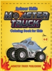 Monster Trucks Scissors Skills coloring book for kids 4-8 : A Gorgeous Activity book for children ! Cut, Color and Paste Edition - Book