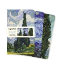 Vincent van Gogh: Cypresses Set of 3 Mini Notebooks - Book