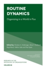 Routine Dynamics : Organizing in a World in Flux - Book
