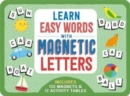 Learn Easy Words with Magnetic Letters - Book