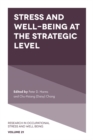 Stress and Well-Being at the Strategic Level - Book