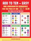 Best Books for Two Year Olds (Add to Ten - Easy) : 30 Full Color Preschool/Kindergarten Addition Worksheets That Can Assist with Understanding of Math - Book