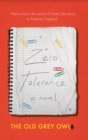 Zero Tolerance - Book