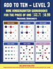 Preschool Worksheets (Add to Ten - Level 3) : 30 Full Color Preschool/Kindergarten Addition Worksheets That Can Assist with Understanding of Math - Book
