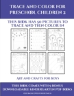 Art and Crafts for Boys (Trace and Color for preschool children 2) : This book has 50 pictures to trace and then color in. - Book