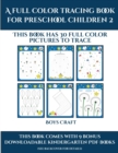 Boys Craft (A full color tracing book for preschool children 2) : This book has 30 full color pictures for kindergarten children to trace - Book