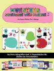 Die besten Bucher fur 2-Jahrige : 20 vollfarbige Kindergarten-Arbeitsblatter zum Ausschneiden und Einfugen - Monster 2 - Book