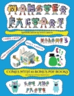 Kindergarten Activity Sheets (Cut and paste Monster Factory - Volume 3) : This book comes with collection of downloadable PDF books that will help your child make an excellent start to his/her educati - Book