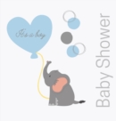 Welcome baby boy, baby shower guest book (Hardback) - Book